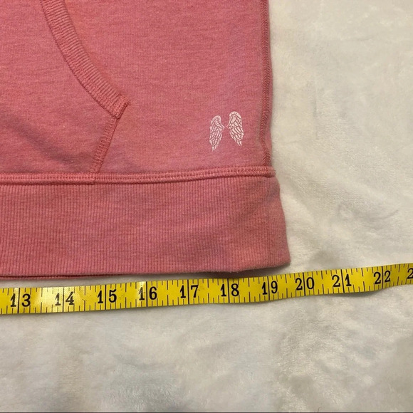 Victoria’s Secret Logo Back Hooded Sweatshirt M - Picture 7 of 12
